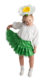 Юбка детская зеленая с фатином
