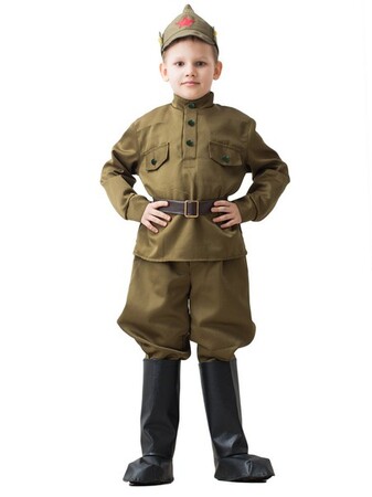 Детский костюм ВОВ Буденовец 3-5 лет