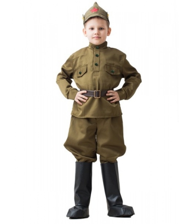 Детский костюм ВОВ Буденовец 5-7 лет