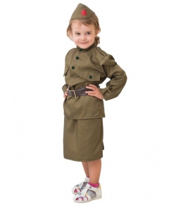 Детский костюм ВОВ солдаточка 3-5 лет