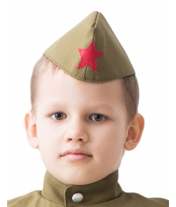 Пилотка солдата детская
