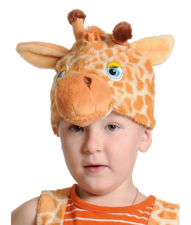 Шапка жираф детская карнавальная