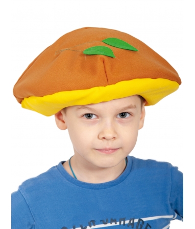 Карнавальная шапочка детская гриб Масленок