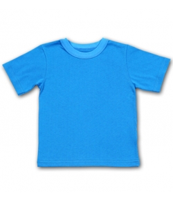 Детская футболка синяя