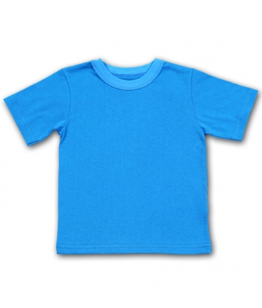 Детская футболка синяя