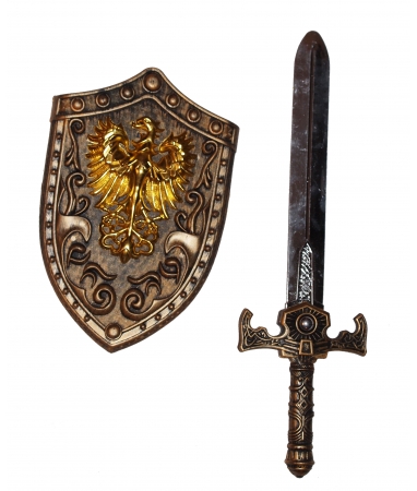 Набор рыцаря щит и меч