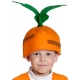Шапка Морковка детская