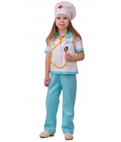 Костюм Медсестра с фонендоскопом детский