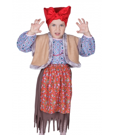 Баба-Яга костюм детский