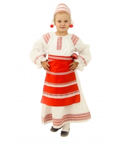 Белорусский народ костюм для девочки