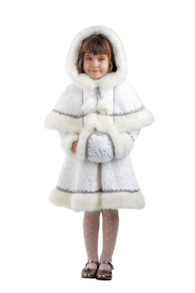 Новогодний костюм снегурочки детский