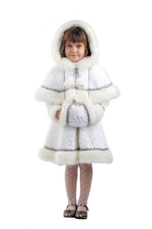 Новогодний костюм снегурочки детский