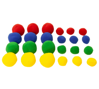 Набор разноцветных мячиков-мякишей