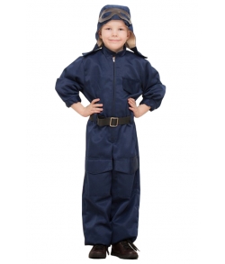 Детский костюм военного летчика 8-10 лет