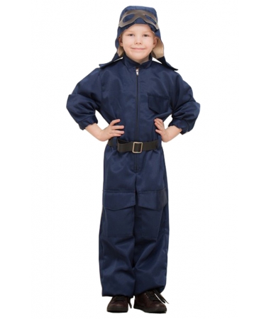 Детский костюм военного летчика 8-10 лет