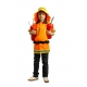 Детский костюм пожарного (цвет оранжевый)