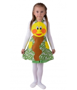 Детский костюм (фартук) Колобок