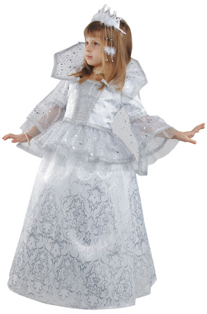 Детский костюм снежной королевы (зв. маскарад) 423