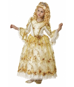 Детский костюм Золушка Золотая (К-премьер) 925