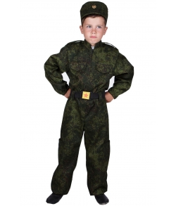 Детский костюм военного