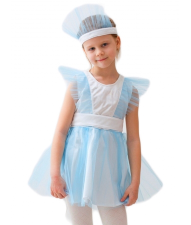 Детский костюм девочка снежинка